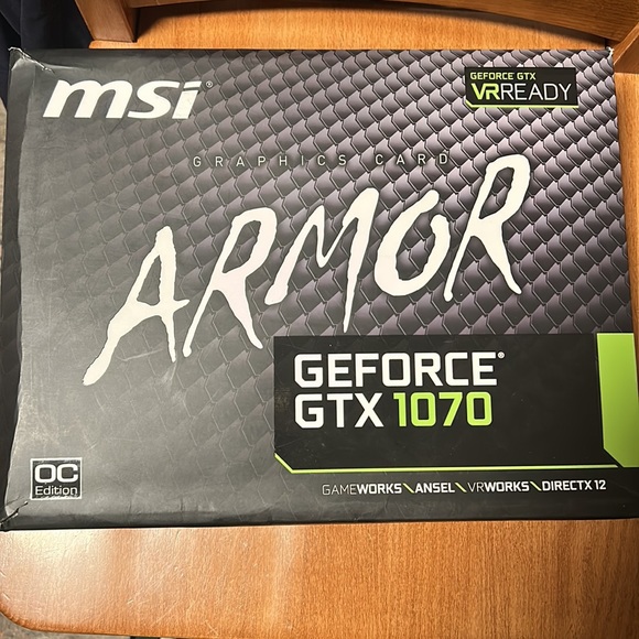 MSI Nvidia GTX 1070 ARMOR OC - Picture 4 of 6